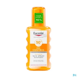 Eucerin Oil Control Spray Solaire Transparent SPF 50+