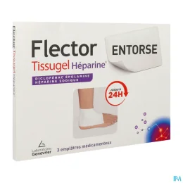 Flector Tissugel Héparine