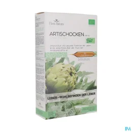 Flora Natura Artichaut Bio Foie et bien-être du foie 20 ampoules