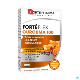 Forté Flex Curcuma - 100 - - 15 Gélules