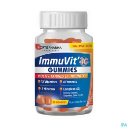 Forté Pharma ImmuVit' 4G Multivitamines et Immunité