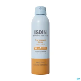 Fotoprotector ISDIN Transparent Spray Wet Skin SPF 50