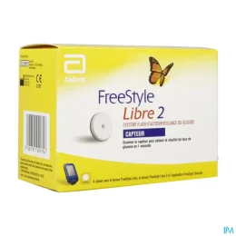 FREESTYLE LIBRE 2 CAPTEUR - Systeme d'Autosurveillance du Glucose