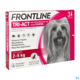 Frontline Tri-Act Chien Pipettes