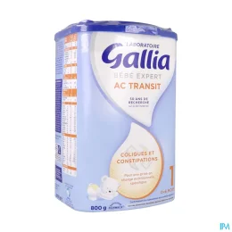 Gallia Bébé Expert Lait AC Transit 1er âge