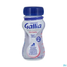 GALLIA PRE-GALLIA Lait Liquide Bebe Premature 200ml