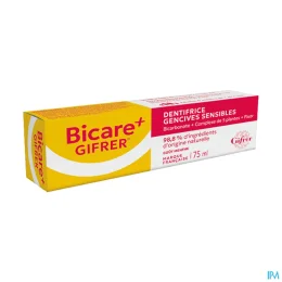 Gifrer Bicare Plus Dentifrice Gencives Sensibles
