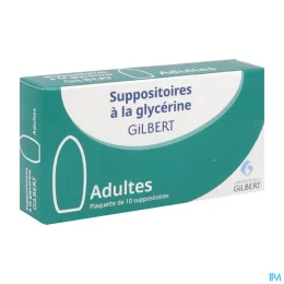 GILBERT Suppositoires à la Glycérine Adultes