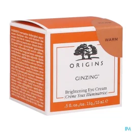 GinZing™ Crème Rafraîchissante pour les Yeux pour Éclaircir et Dégonfler Teinte Chaude
