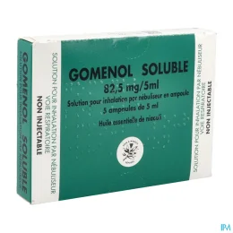 Gomenol Soluble ampoules