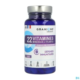 Granions 22 vitamines minéraux et plantes défenses immunitaires