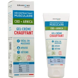 Granions Décontractant Musculaire Gel-Crème Chauffant