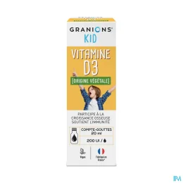 Granions Kid Vitamine D3 200 UI Gouttes