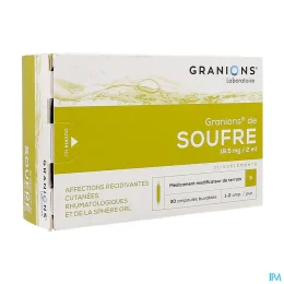 Granions soufre