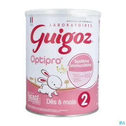 Guigoz Optipro Lait 2eme âge