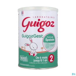 GuigozGest Lait 2eme âge Formule épaissie