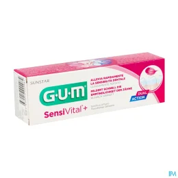 Gum Sensivital+ Dentifrice Fluoré Sensibilité Dentaire