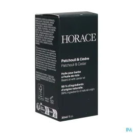 HORACE HUILE BARBE Patchouli et Cedre - 30ml