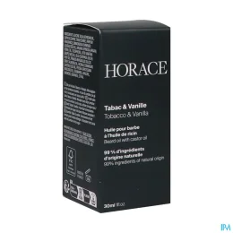 HORACE HUILE BARBE Tabac et Vanille - 30ml