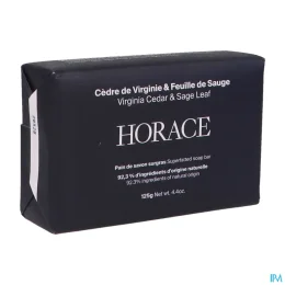 HORACE SAVON SOLIDE Cedre de Virginie et Feuille de Sauge - 125g