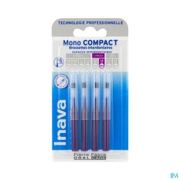 Inava Brossettes Interdentaires Mono Compact par 4