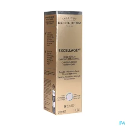 Institut Esthederm Excellage Huile de Nuit Chrono-Réparatrice