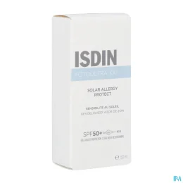 ISDIN FOTOULTRA 100 SOLAR ALLERGY PROTECT Fluide Solaire SPF50+ - 50ml