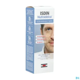 ISDIN Nutradeica Gel-Crème Hydratant Visage Peau Séborrhéique