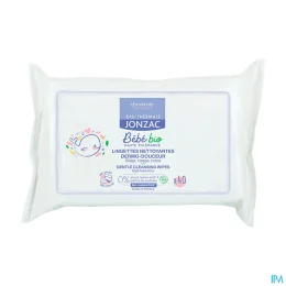 Jonzac Bébé Bio Lingettes Nettoyantes Dermo-Douceur