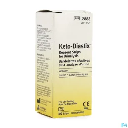 Keto-Diastix Bandelettes Réactives pour Analyse d'Urine