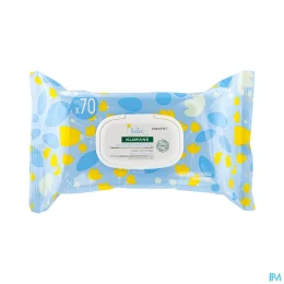 Klorane Bébé Lingettes nettoyantes douces