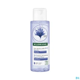 Klorane Eau Micellaire Démaquillante Bleuet Bio — Flacon 100 mL