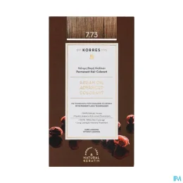 KORRES COLORATION PERMANENTE 7.73 Moka Dore - 75ml