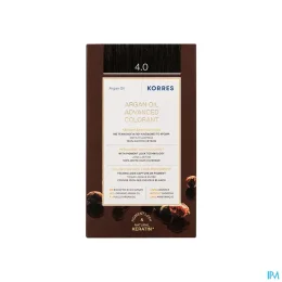 KORRES Huile d'argan Coloration Permanente 4.0 Châtain
