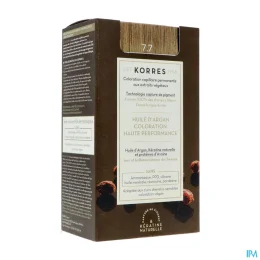 KORRES Huile d'argan Coloration Permanente MOKA 7.7