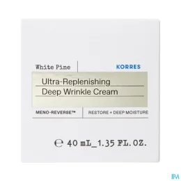 KORRES PIN BLANC Creme Anti-Rides Ultra Nourrissante - 40ml