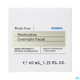 KORRES PIN BLANC Creme de Nuit refernerante - 40ml