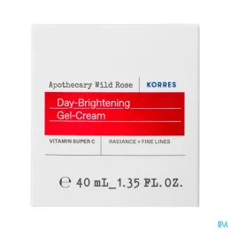 KORRES ROSE SAUVAGE Gel Creme Illuminateur Peau Normale a Mixte - 40ml