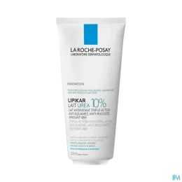 La Roche Posay Urea 10% Lait Hydratant Triple Action Anti-Squames — Tube 200 mL
