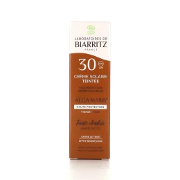 Laboratoires de Biarritz Crème solaire visage teintée SPF30