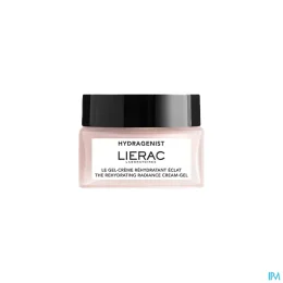 Lierac Hydragenist Gel-Crème Réhydratant Eclat — Pot 50 mL