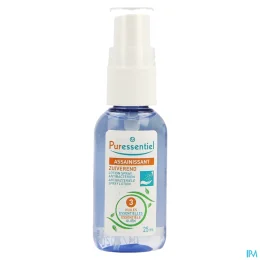 Lotion Spray Antibactérien Assainissant Mains et Surfaces — 25 ml