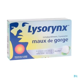Lysorynx Maux de Gorge