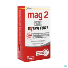 Mag 2 24h Extra Fort — 45 Comprimés