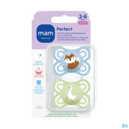 MAM Perfect Sucette Silicone 2-6 mois