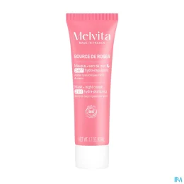 Melvita Source de Rose Masque Nuit 2EN1