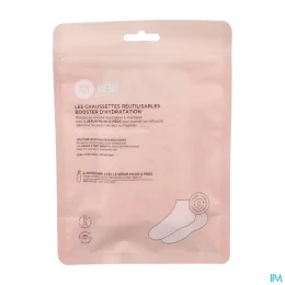 Même Chaussettes Réutilisables Booster d'Hydratation