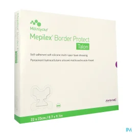 Mepilex Border Protect Talon Pansement Hydrocellulaire