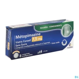 Métopimazine Viatris Comprimés Oro