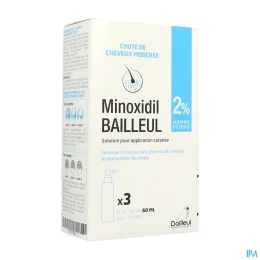 Minoxidil 2% 3x60 ml